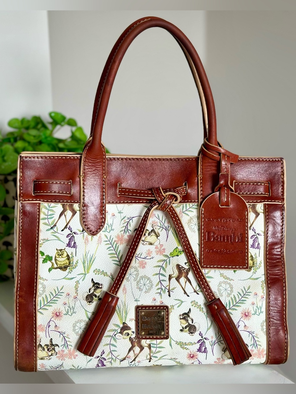 intage Dooney & Bourke Disney Bambi Ariel Satchel